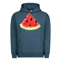 Pigment Midnight Navy Watermelon Slice Png Urban Hoodie - artisFamous