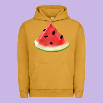 Watermelon Slice Png Urban Hoodie Designed By Artisfamous