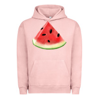 Pigment Salmon Watermelon Slice Png Urban Hoodie - artisFamous