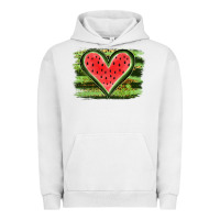 Pigment Lunar Rock Watermelon Heart Urban Hoodie - artisFamous