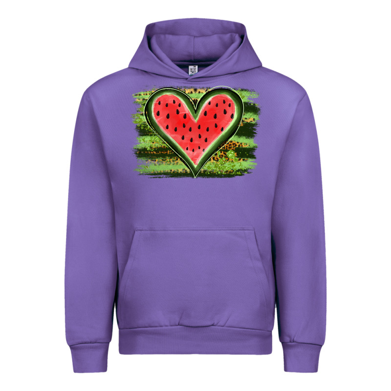 Watermelon Heart Urban Hoodie by artisFamous | Teevron