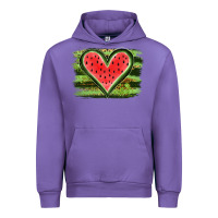 Tulip Watermelon Heart Urban Hoodie - artisFamous