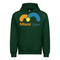 Forest Green miami open Urban Hoodie - artisFamous