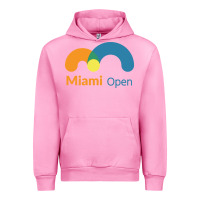 Fuchsia Pink miami open Urban Hoodie - artisFamous