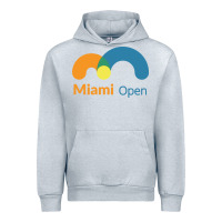 Heather Grey miami open Urban Hoodie - artisFamous
