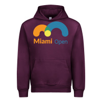 Mauve Wine miami open Urban Hoodie - artisFamous
