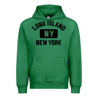 Emerald long island ny gym style distressed amber print Urban Hoodie - artisFamous