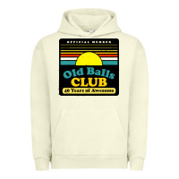 Pigment Pistachio mens old balls club 40 years awesome Urban Hoodie - artisFamous