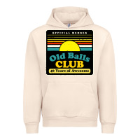 Sandshell mens old balls club 40 years awesome Urban Hoodie - artisFamous