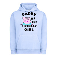Pigment Grape Ice mens peppa pig daddy of the birthday Urban Hoodie - artisFamous