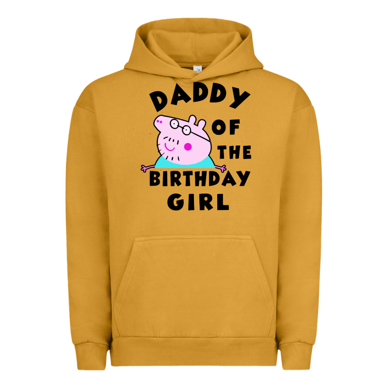 Mens Peppa Pig Daddy Of The Birthday Urban Hoodie by artisFamous | Teevron