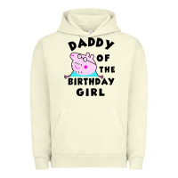 Pigment Pistachio mens peppa pig daddy of the birthday Urban Hoodie - artisFamous