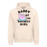 Sandshell mens peppa pig daddy of the birthday Urban Hoodie - artisFamous