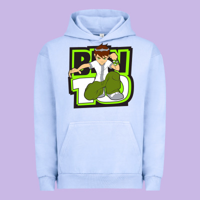 Ben Tennyson Ben 10 Urban Hoodie Designed By Artisfamous