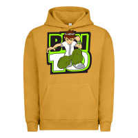 Pigment Peanut Butter ben tennyson ben 10 Urban Hoodie - artisFamous