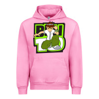 Fuchsia Pink ben tennyson ben 10 Urban Hoodie - artisFamous