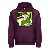 Mauve Wine ben tennyson ben 10 Urban Hoodie - artisFamous