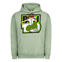 Pigment Oil Green ben tennyson ben 10 Urban Hoodie - artisFamous