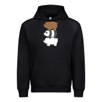 Black we bare bears the movie Urban Hoodie - artisFamous