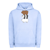 Pigment Grape Ice we bare bears the movie Urban Hoodie - artisFamous