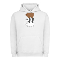Pigment Lunar Rock we bare bears the movie Urban Hoodie - artisFamous