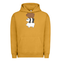 Pigment Peanut Butter we bare bears the movie Urban Hoodie - artisFamous