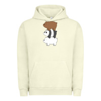 Pigment Pistachio we bare bears the movie Urban Hoodie - artisFamous