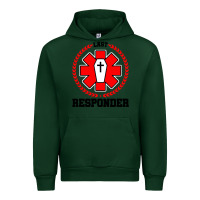 Forest Green morgue embalmer funeral director mortician Urban Hoodie - artisFamous