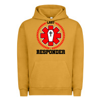 Pigment Peanut Butter morgue embalmer funeral director mortician Urban Hoodie - artisFamous