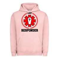 Pigment Salmon morgue embalmer funeral director mortician Urban Hoodie - artisFamous