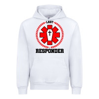White morgue embalmer funeral director mortician Urban Hoodie - artisFamous