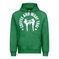 Emerald caffè e muay thai divertente Urban Hoodie - artisFamous