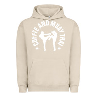 Pigment French Oak caffè e muay thai divertente Urban Hoodie - artisFamous