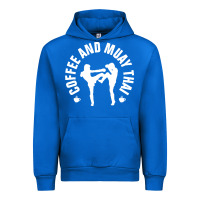 Cobalt caffè e muay thai divertente Urban Hoodie - artisFamous