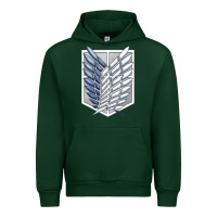 Forest Green Titan Japan Urban Hoodie - artisFamous