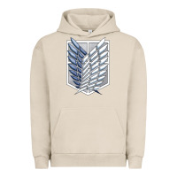 Pigment French Oak Titan Japan Urban Hoodie - artisFamous