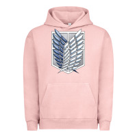 Pigment Salmon Titan Japan Urban Hoodie - artisFamous