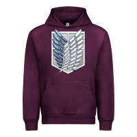 Mauve Wine Titan Japan Urban Hoodie - artisFamous