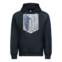 Navy Titan Japan Urban Hoodie - artisFamous