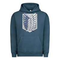Pigment Midnight Navy Titan Japan Urban Hoodie - artisFamous