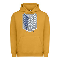 Pigment Peanut Butter Titan Japan Urban Hoodie - artisFamous