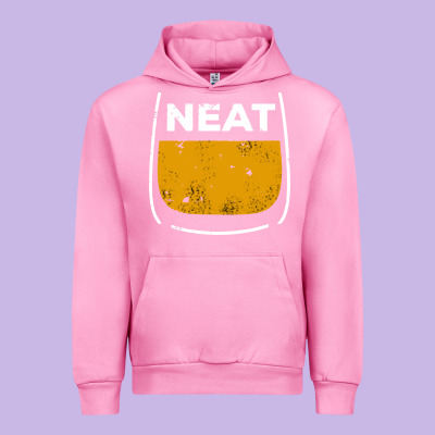 Neat Whiskey Glass Urban Hoodie Designed By Artisfamous