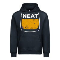 Navy neat whiskey glass Urban Hoodie - artisFamous