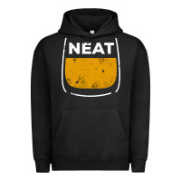 Pigment Black neat whiskey glass Urban Hoodie - artisFamous