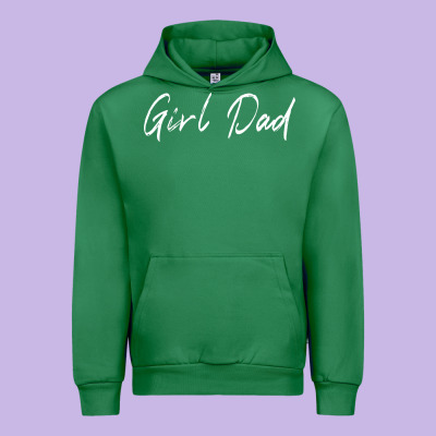 Girl Dad Urban Hoodie Designed By Artisfamous