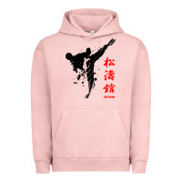Pigment Salmon shotokan karate Urban Hoodie - artisFamous