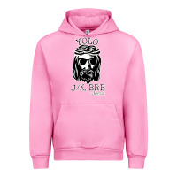 Funny Jesus Easter Yolo Jk Brb Urban Hoodie | Teevron