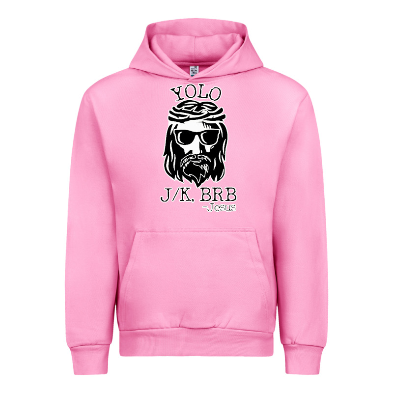 Funny Jesus Easter Yolo Jk Brb Urban Hoodie by artisFamous | Teevron