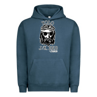 Pigment Midnight Navy funny jesus easter yolo jk brb Urban Hoodie - artisFamous
