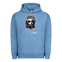 Pigment Pebble Blue funny jesus easter yolo jk brb Urban Hoodie - artisFamous